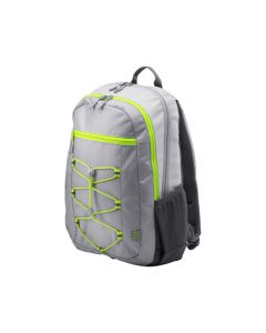 HP Active Carrying Case (Backpack) for 15.6 in Notebook - Gray, Neon Green 1LU23AA#ABL