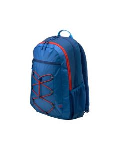 HP Active Carrying Case (Backpack) for 15.6 in Notebook - Marine Blue, Coral Red 1MR61AA#ABL