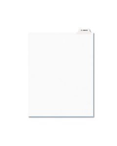 Avery 12399 Avery-Style Preprinted Legal Bottom Tab Dividers Exhibit Z Letter (Pack of 25) 12399
