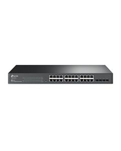 TP-Link Jetstream 24 Port Gigabit Switch | Smart Managed Switch with 4 SFP Slots | Support L2/L3/L4 QoS and IGMP | IPv6 and Static Routing (T1600G-28TS) T1600G-28TS