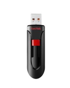 SanDisk 64GB Cruzer Glide CZ60 USB 2.0 Flash Drive- SDCZ60-064G-B35,Black/Red SDCZ60-064G-B35
