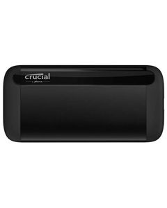Crucial 1TB X8 Portable SSD – Up to 1050MB/s – USB 3.2 – USB-C USB-A – CT1000X8SSD9 CT1000X8SSD9