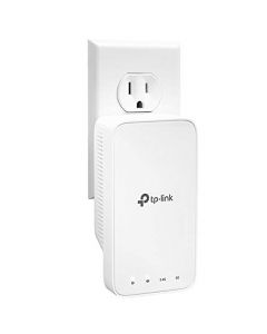 TP-Link AC1200 WiFi Extender Covers Up to 1500 Sq.ft and 25 Devices Up to 1200Mbps Supports OneMesh Dual Band WiFi Repeater WiFi Booster to Extend Range of WiFi Internet (RE300) RE300