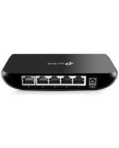 TP-Link 5 Port Gigabit Ethernet Network Switch | Ethernet Splitter | Plug-and-Play | Traffic Optimization | Unmanaged (TL-SG1005D),Black TL-SG1005D