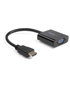 StarTech.com 1080p 60Hz HDMI to VGA High Speed Display Adapter - Active HDMI to VGA (Male to Female) Video Converter for Laptop/PC/Monitor (HD2VGAE2) HD2VGAE2