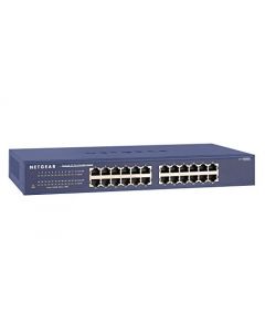 NETGEAR 24-Port Gigabit Ethernet Unmanaged Switch (JGS524) - Desktop/Rackmount and ProSAFE Limited Lifetime Protection JGS524NA