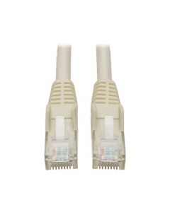 Tripp Lite Cat6 Gigabit Snagless Molded Patch Cable (RJ45 M/M) - White 20-ft.(N201-020-WH) N201-020-WH