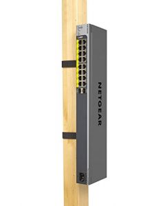 NETGEAR 18-Port Gigabit Ethernet Smart Managed Pro PoE Switch (GS418TPP) - with 16 x PoE+ @ 240W 2 x 1G SFP Desktop/Rackmount and ProSAFE Lifetime Protection GS418TPP-100NAS
