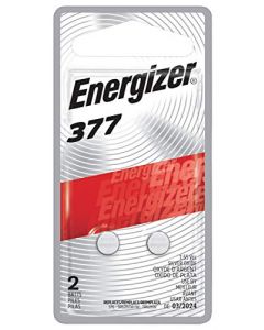 Energizer Batteries 3V Silver Oxide 377BPZ-2
