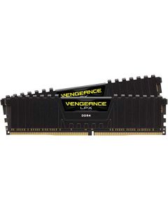 Corsair Vengeance LPX 16GB (2x8GB) DDR4 DRAM 3200MHz C16 Desktop Memory Kit - Black CMK16GX4M2B3200C16