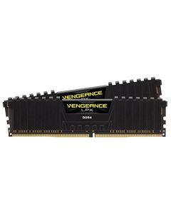 Corsair VENGEANCE LPX 16GB (2 x 8GB) DDR4 3200 (PC4-25600) C16 1.35V for AMD Ryzen Black CMK16GX4M2Z3200C16