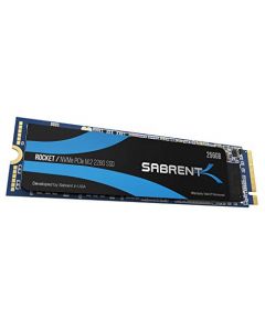Sabrent 256GB Rocket NVMe PCIe M.2 2280 Internal SSD High Performance Solid State Drive (SB-ROCKET-256) SB-ROCKET-256