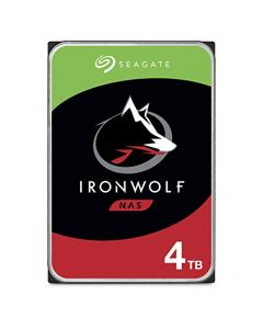 Seagate IronWolf 4TB NAS Internal Hard Drive HDD – CMR 3.5 Inch SATA 6Gb/s 5900 RPM 64MB Cache for RAID Network Attached Storage ST4000VN008