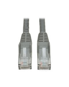 Tripp Lite Cat6 Gigabit Snagless Molded Patch Cable (RJ45 M/M) - Gray 7-ft.(N201-007-GY) N201-007-GY