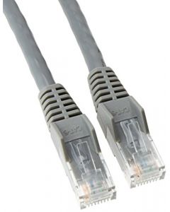 Tripp Lite Cat6 Gigabit Snagless Molded Patch Cable (RJ45 M/M) - Gray 50-ft.(N201-050-GY) N201-050-GY