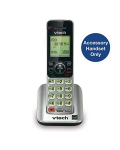 VTech CS6609 Cordless Accessory  Handset - Requires a compatible phone system purchased separately (VTech CS6619 CS6629 CS6648 or CS6649),Silver/black CS6609