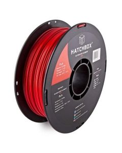 HATCHBOX PLA 3D Printer Filament Dimensional Accuracy +/- 0.03 mm 1 kg Spool 1.75 mm Red 3D-PLA-1KG1.75-RED