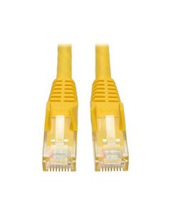 Tripp Lite Cat6 Gigabit Snagless Molded Patch Cable (RJ45 M/M) - Yellow 4-ft.(N201-004-YW) N201-004-YW