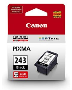 Canon PG-243 Black Ink Cartridge Compatible to iP2820 MX492 MG2420 MG2520 MG2920 MG2922 MG2924 MG3020 MG2525 TS3120 TS302 TS202 and TR4520 1287C001