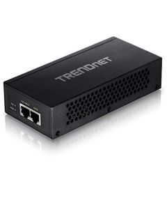 TRENDnet Gigabit Ultra PoE+ Injector TPE-117GI Supplies PoE (15.4W)/PoE+ (30W) or Ultra PoE (60W) Network a PoE device Up to 100m (328 ft) Supports IEEE 802.3af/802.at/Ultra PoE Plug & Play TPE-117GI