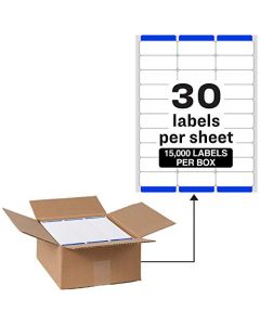 Avery Address Labels with Sure Feed for Laser Printers 1" x 2-5/8" 15,000 Labels – Great for FBA Labels (95915) AVE95915