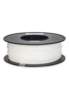 Inland 1.75mm White PLA 3D Printer Filament - 1kg Spool (2.2 lbs) PLA-175W1