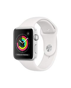 Apple Watch Series 3 (GPS 42mm) - Silver Aluminum Case with White Sport Band MTF22LL/A