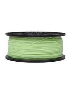 Monoprice PLA 3D Printer Filament - Glow In The Dark Green - 1kg Spool 1.75mm Thick | | For All PLA Compatible Printers 111780