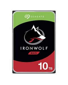 Seagate IronWolf 10TB NAS Internal Hard Drive HDD – CMR 3.5 Inch SATA 6Gb/s 7200 RPM 256MB Cache for RAID Network Attached Storage ST10000VN0008