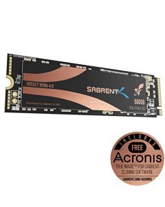 Sabrent 500GB Rocket Nvme PCIe 4.0 M.2 2280 Internal SSD Maximum Performance Solid State Drive (SB-ROCKET-NVMe4-500) SB-ROCKET-NVMe4-500