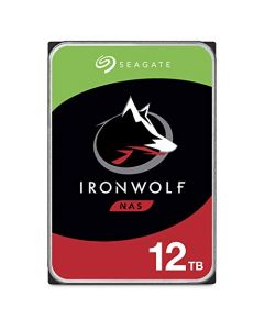 Seagate IronWolf 12TB NAS Internal Hard Drive HDD – 3.5 Inch SATA 6Gb/s 7200 RPM 256MB Cache for RAID Network Attached Storage ST12000VN0008