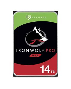 Seagate IronWolf Pro 14TB NAS Internal Hard Drive HDD – CMR 3.5 Inch SATA 6Gb/s 256MB Cache for RAID Network Attached Storage Data Recovery Service ST14000NE0008