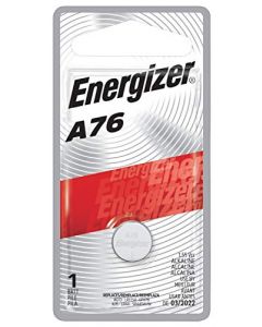 Energizer Watch Battery 1.5 Volt A76 1 Each A76BPZ-1