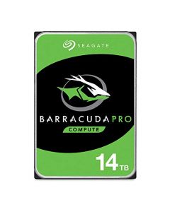 Seagate Barracuda Pro Performance Internal Hard Drive SATA HDD 14TB 6GB/s 256MB Cache 3.5-Inch - Frustration Free Packaging (ST14000DM001) ST14000DM001