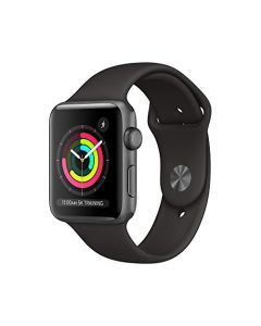 Apple Watch Series 3 (GPS 42mm) - Space Gray Aluminum Case with Black sport Band MTF32LL/A