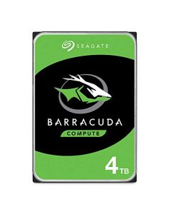 Seagate BarraCuda 4TB Internal Hard Drive HDD – 3.5 Inch Sata 6 Gb/s 5400 RPM 256MB Cache for Computer Desktop PC – Frustration Free Packaging ST4000DMZ04/DM004 ST4000DM004