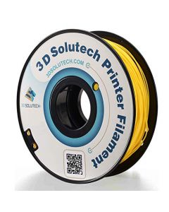 3D Solutech Real Yellow 3D Printer PLA Filament 1.75MM Filament Dimensional Accuracy +/- 0.03 mm 2.2 LBS (1.0KG) PLAYLW