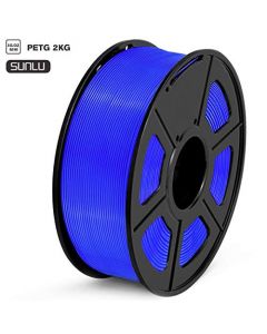 SUNLU PETG 3D Printer Filament PETG Filament 1.75mm Dimensional Accuracy +/- 0.02 mm 1 kg Spool PETG Blue US-PETG-Blue