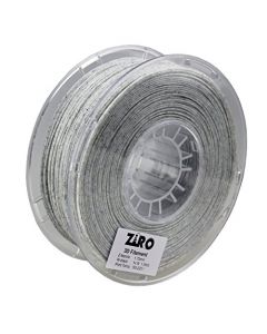 ZIRO 3D Printer Filament PLA 1.75mm Marble Color 1KG(2.2lbs) - White PLA-1.75-M-W