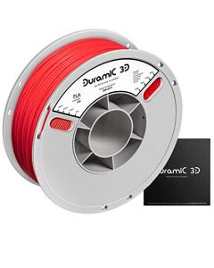 DURAMIC 3D Premium PLA Plus Printer Filament 1.75mm Red 3D Printing Filament with Build Surface 200 x 200mm 1kg Spool(2.2lbs) Dimensional Accuracy +/- 0.05 mm PLA-PLUS-Red