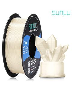 SUNLU Clear PLA Filament 1kg(2.2lbs) for 3D Printer 3D Pen PLA Filament 1.75mm Accuracy +/- 0.02 mm Transparent SUNLU-Transparent-PLA-3D-Filament