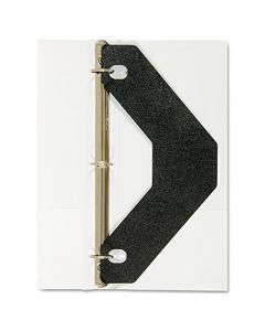 Avery 75225 Triangle Shaped Sheet Lifter for Three-Ring Binder Black (Pack of 2) 75225