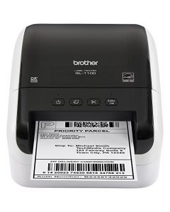 Brother QL-1100 Wide Format Postage and Barcode Professional Thermal Label Printer Black QL1100