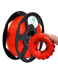 YOYI TPU 3D Printer Filament Flexible Filament 1.75mm,100% Virgin Raw Material,0.8KG Spool,Dimensional Accuracy +/- 0.03 mm (Living Coral) Flexible-TPU001-Living-Coral