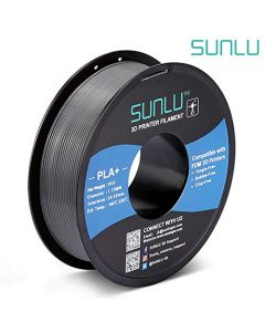SUNLU PLA Plus 3D Filament 1.75mm for 3D Printer & 3D Pens 1KG (2.2LBS) PLA+ Filament Tolerance Accuracy +/- 0.02 mm Grey SUNLU-PLA--3D-Filament-AU03