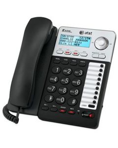 AT&T ML17929 2-Line Corded Telephone Black ML17929