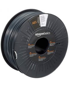AmazonBasics ABS 3D Printer Filament 2.85mm Dark Grey 1 kg Spool ABS285dg1000