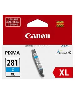 Canon CLI-281XL Cyan Ink Tank Compatible to TR8520,TR7520,TS9120,TS8120 and TS6120 Printers 2034C001