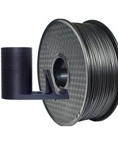 PRILINE Carbon Fiber PETG 1KG 1.75 3D Printer Filament Dimensional Accuracy +/- 0.03 mm 1kg Spool 1.75 mm,Black PN-CFPETG