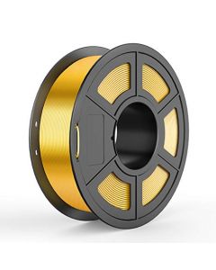 3D Printer Shiny Silk Gold PLA Filament 1.75mm TECBEARS 3D Printing Consumables Dimensional Accuracy +/- 0.02 mm 2.2LBS (1 Kg) Spool No-Tangle SP002